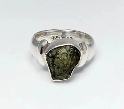 Natural moldavite raw gemstone - raw,