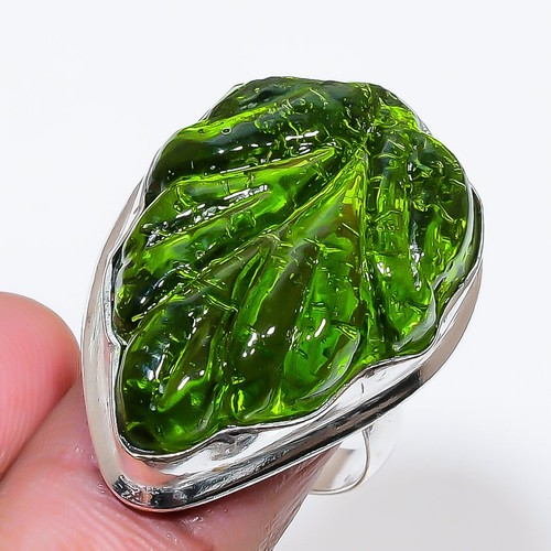 Moldavite quartz gemstone 925 - gemstone,